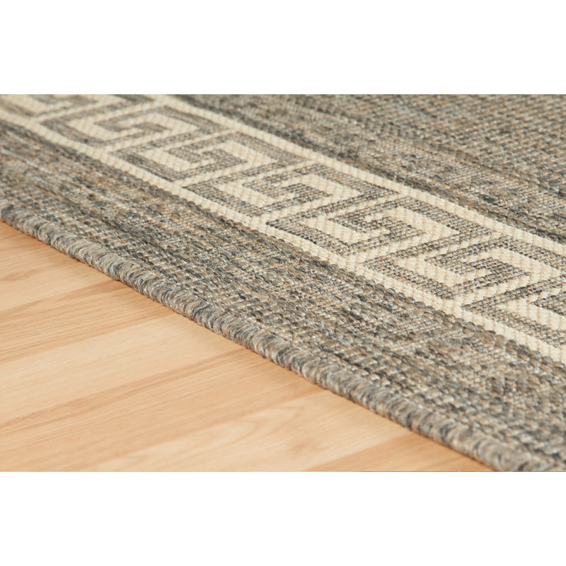 Oloran Striped Area Rug, Rectangle 60 x 110cm