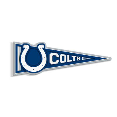 NFL Indianapolis Colts Pennant Sign