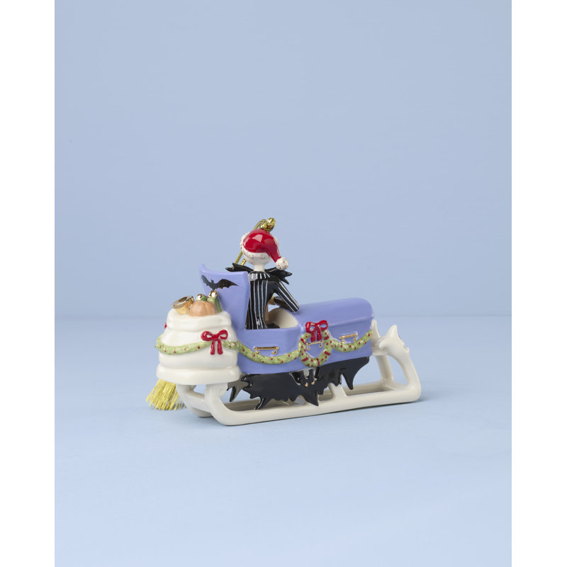 Lenox Jack Skellington Sledding Ornament