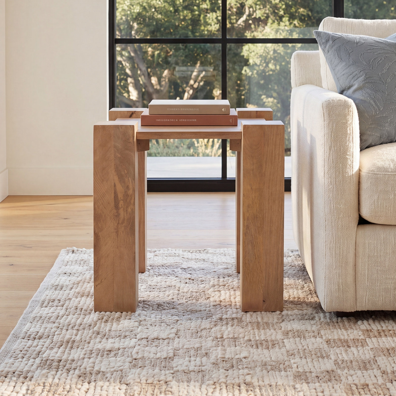 Wynda Solid Wood End Table