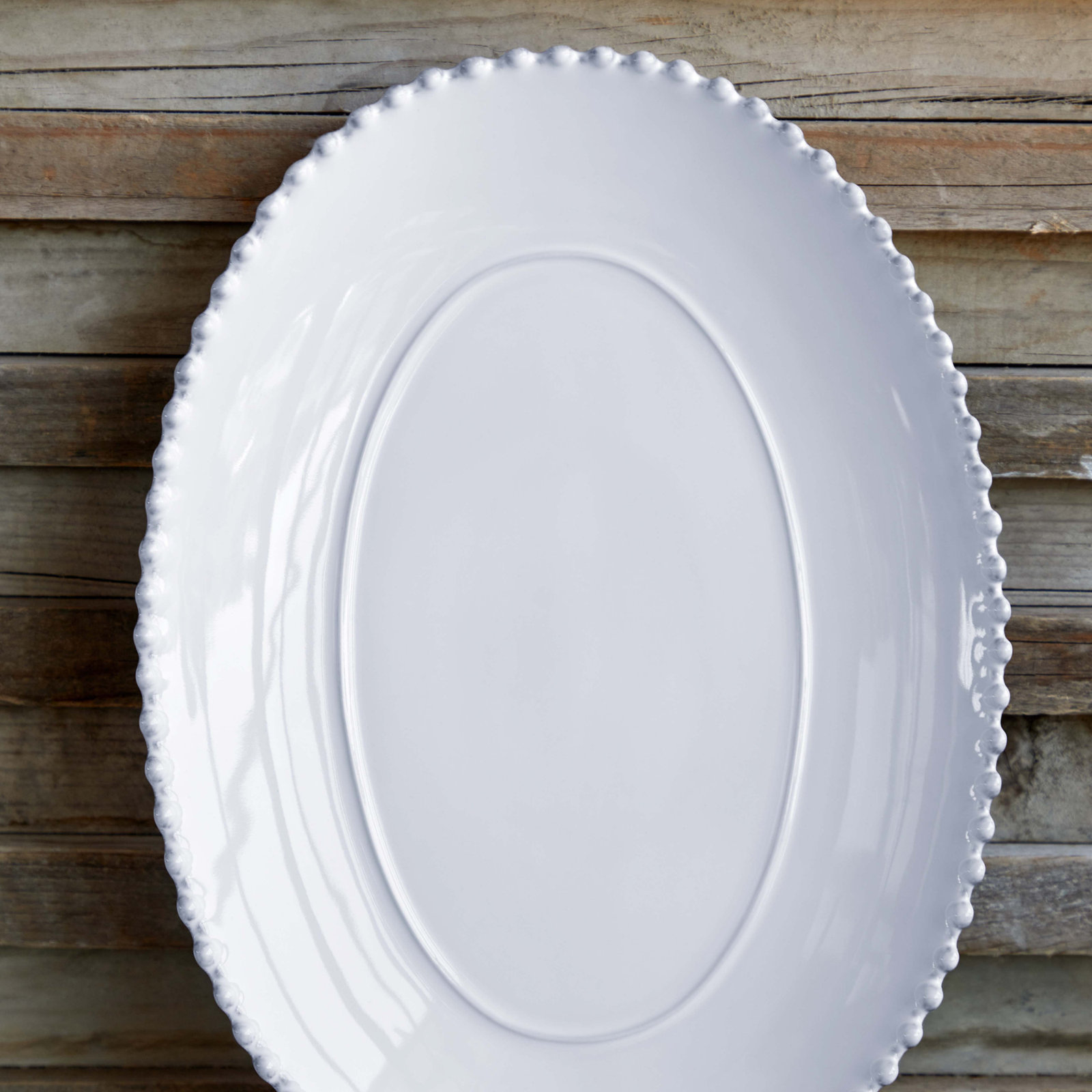 Costa Nova Pearl Platter, 1.75" H x 16" L x 11.75" W