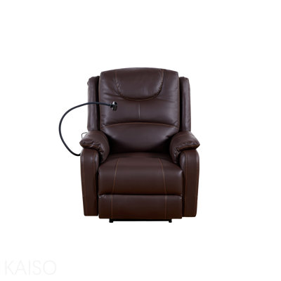 Zero Gravity Power Recliner With Comfortable Lying Degree, Massage, Heating And Phone Holder, Side Pockets, Usb Charge Ports, Enjoy Extreme Relaxation