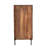Acres 39" Bar Cabinet in Carved Brownstone