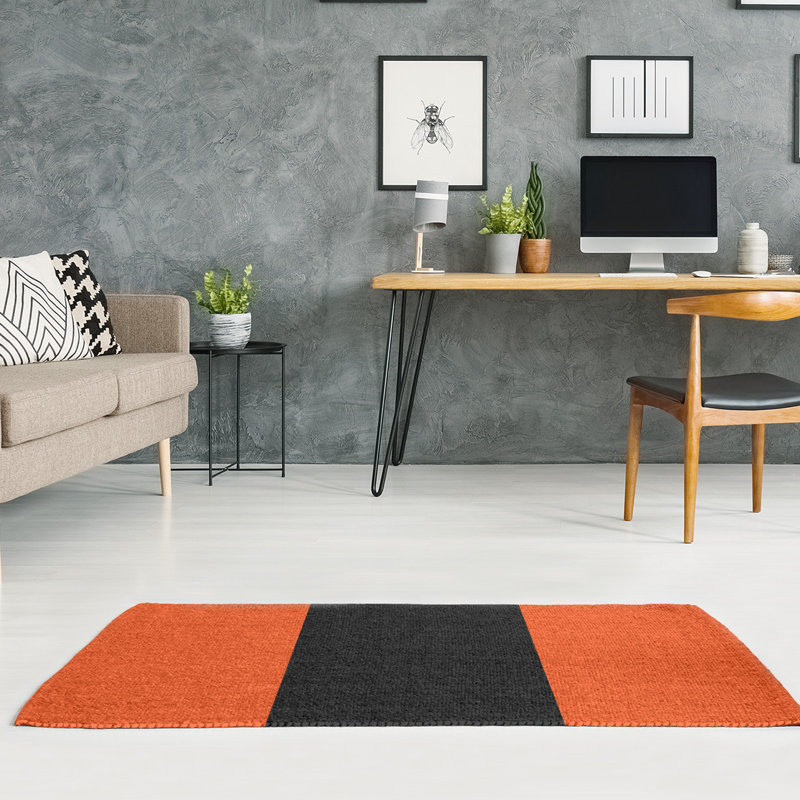 Chenille Indoor Rug, Rectangle 5' x 7'