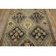 Antique Baku Caucasian Geometric Knotted Rug