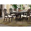 Chaise d'appoint 2 pièces de style traditionnel