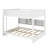 Queen Over Queen Bunk Bed With Cabinets And USB Ports-1167629591