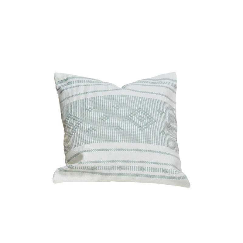 Goodwin Abstract Square Euro Pillow Cover, Green