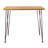 Loya Rectangular Acacia Wood Outdoor Bar Table