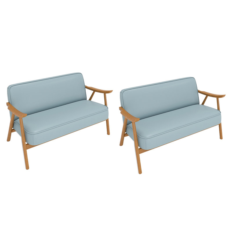 Banc de rangement Casual, Bleu clair