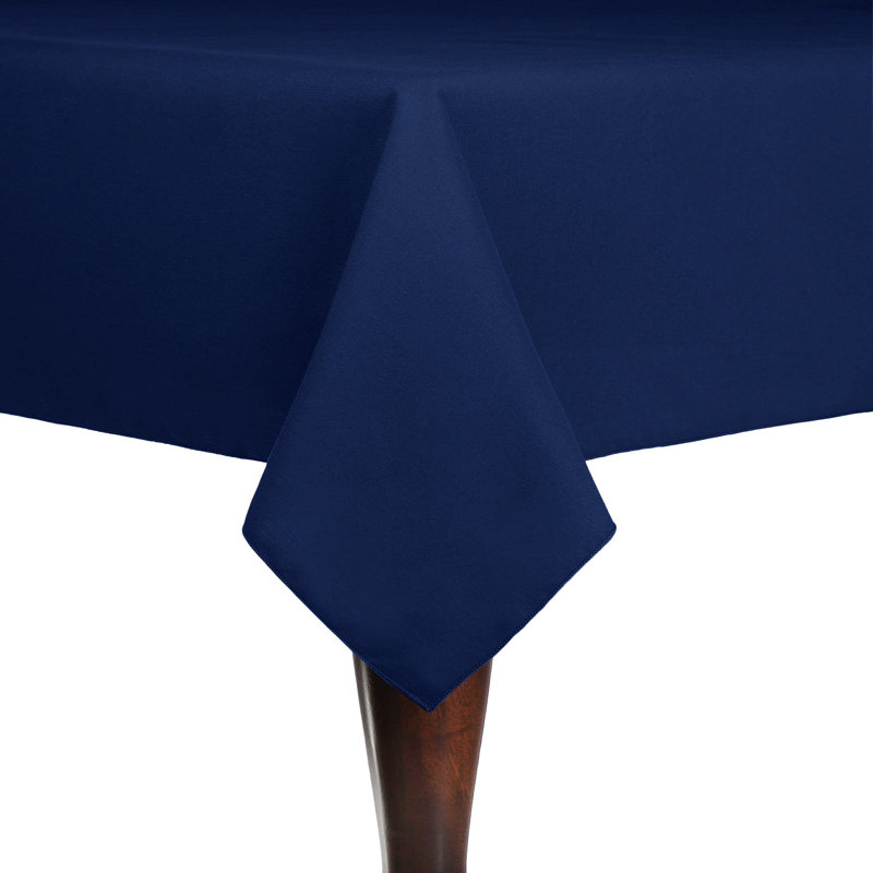 Nappe Yasser Rene, 84 po x 84 po, Bleu royal, 2