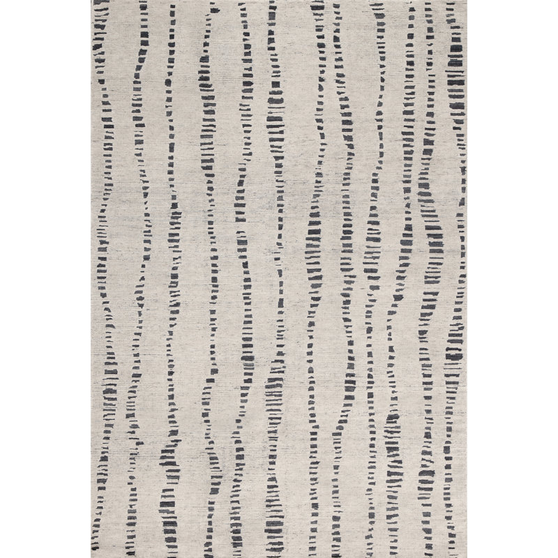 Bariloche Wool Area Rug, Rectangle 5' x 8'