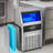 VEVOR 90 lb. Daily Production Cube Clear Ice Freestanding Ice Maker