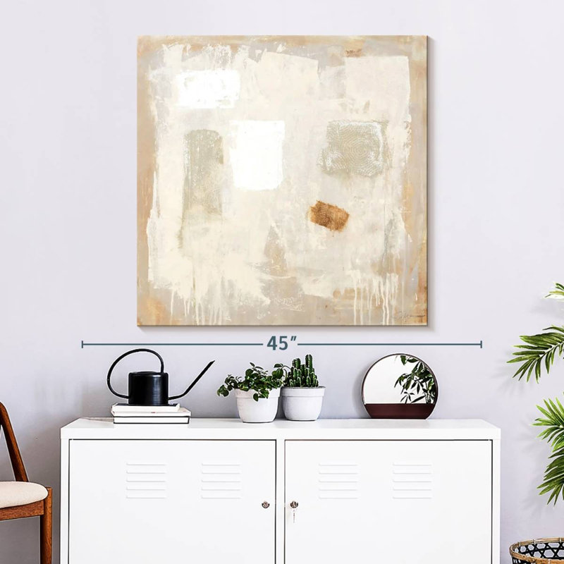 Natural Clay, 33" H x 33" W