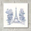 «Eiffel Tower» par Yvette St. Amant, art mural en verre acrylique-1057009096