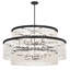 Minka Lavery Shimmering Elegance - 12 Light Chandelier In Sand Coal Finish