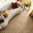 Rhodes Hand-Tufted Cut/Loop Pile Textured Medallions Wool Rug-124328477