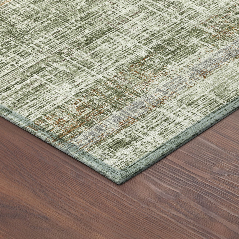 Machine Washable Indoor/Outdoor Jourdan ACN2388 Stripes Rug, Runner 2'3" x 7'6"