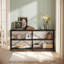Table console Ã  trois niveaux avec structure en mÃ©tal-503547790-503547791