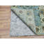Tapis de couloir oriental Shah Abbas XL en porcelaine bleu noué à la main 2 pi 7 po x 15 pi 10 po