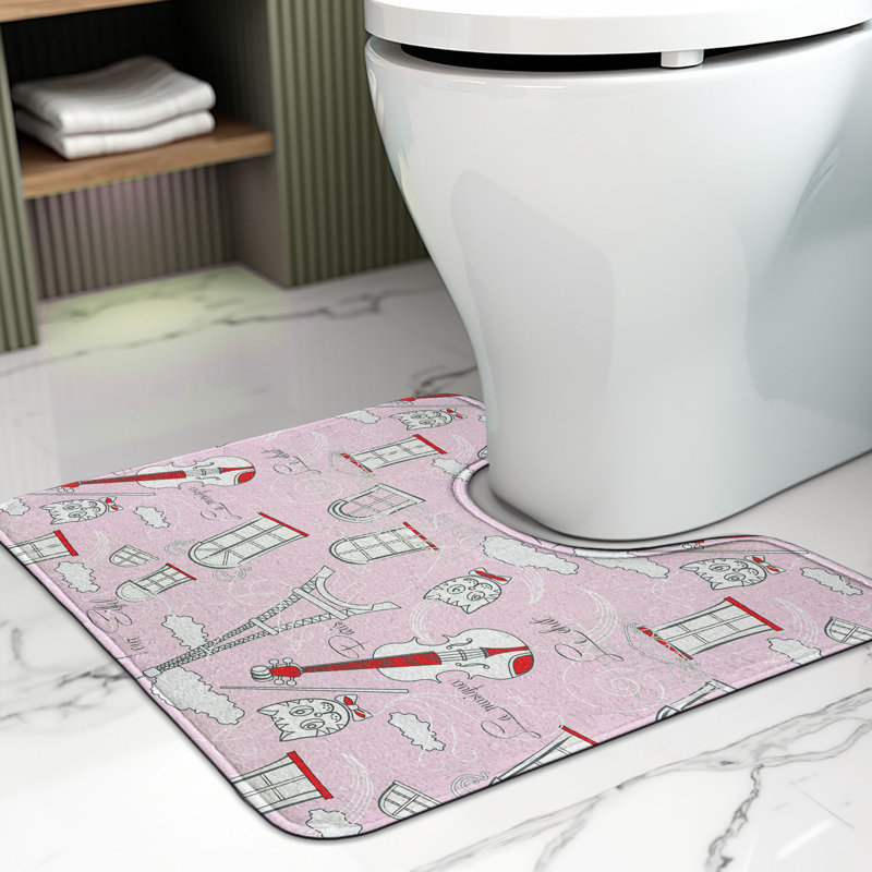 Tapis de salle de bain en U Paris