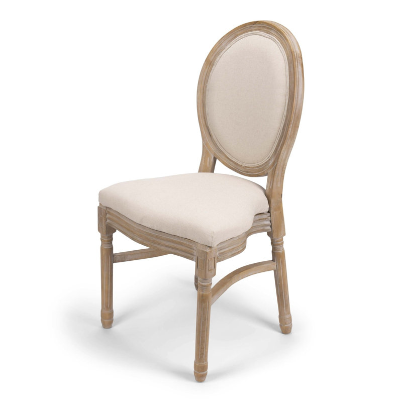 Chaise empilable King Louis - Naturel