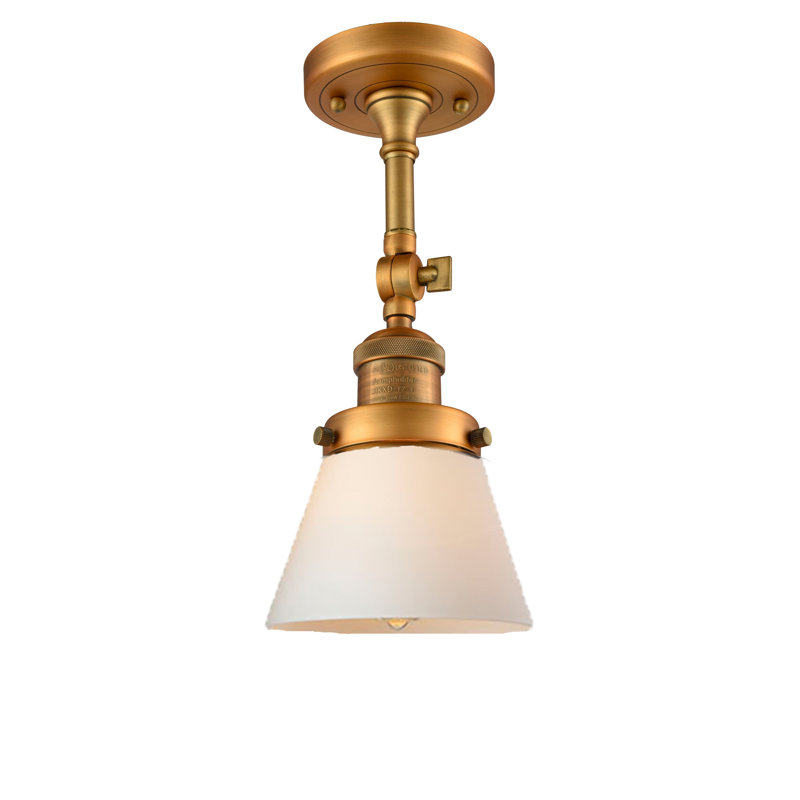 Applique murale avec bras à 1 lumière à intensité variable Parkstone, Boîtier blanc mat, H 10 po x l 6,25 po x P 8 po