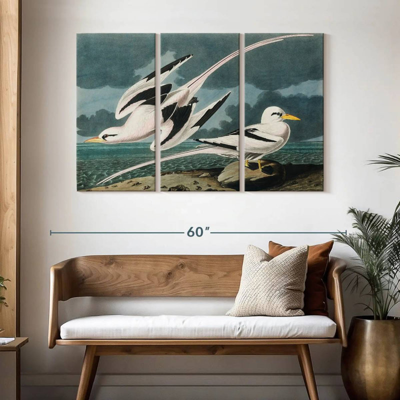 Brampt Tropic Bird, 32" H x 50" W