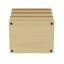Molly 26" Nightstand in Natural Oak (3-Drawer)