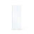 UKH07B 33-1/2 in. W x 80 in. H Frameless Fixed Shower Glass Panel  with U-Channel in and 3/8 in. Clear Glass in Chrome-123253522-123253524