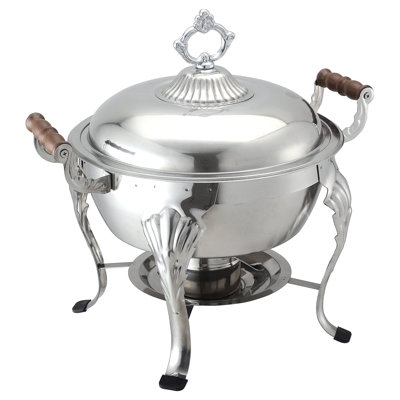 CAC Stainless Welsh Chafer Round 6QT