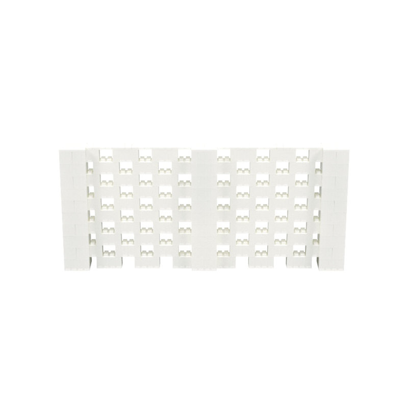 Ensemble mural Everblock, Translucide, H 60 po x l 132 po x P 12 po