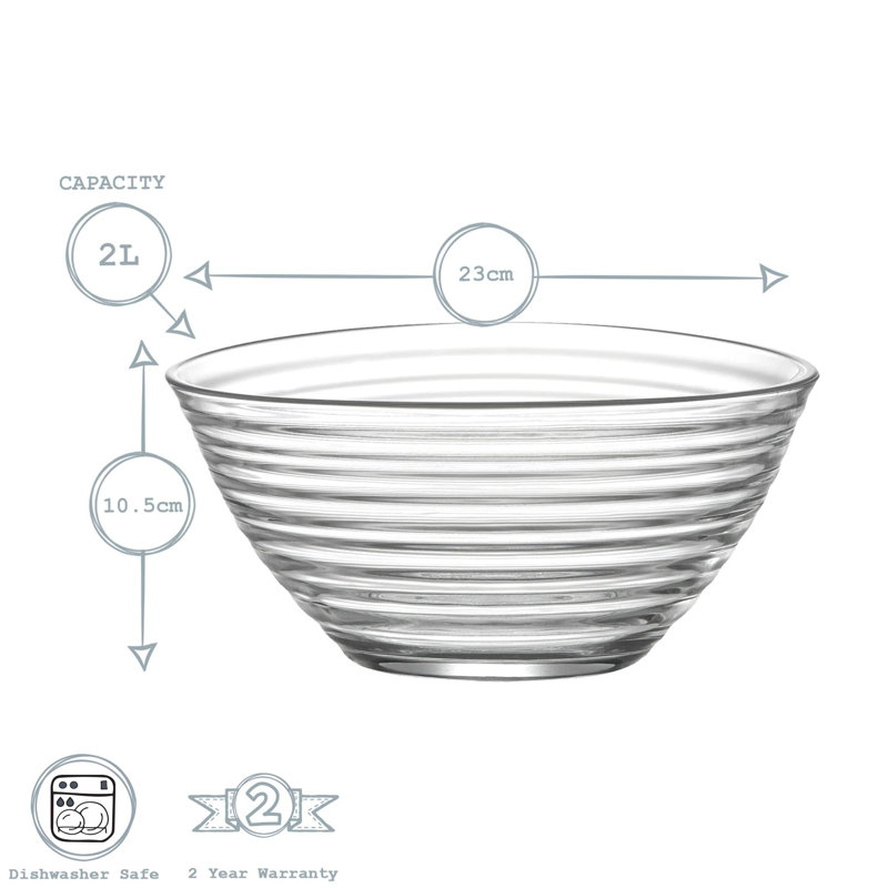 LAV Glass Serving Bowl