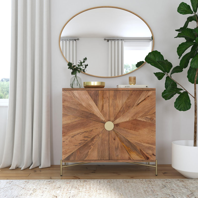 Metal Flat Wall Mirror