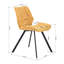 Chaise d'appoint rembourrée Lilah-894248226