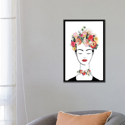 «Flower Crown Frida II» par Isabelle Z - impression d'art graphique