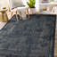 Tapis intérieur / extérieur Bohemian Border bleu / ivoire-294275375