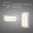 Box LED Flush Mount for Indoor/Outdoor Use, Square Acrylic Diffuser, 3-CCT, Dimmable-119307559-119307569