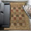 Tapis multicolore et doré noué à la main de haute qualité