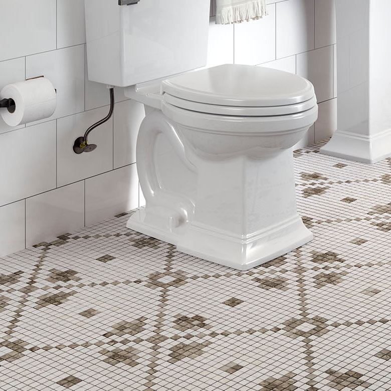 Bol de toilette 1,28 gpf Town Square, Blanc