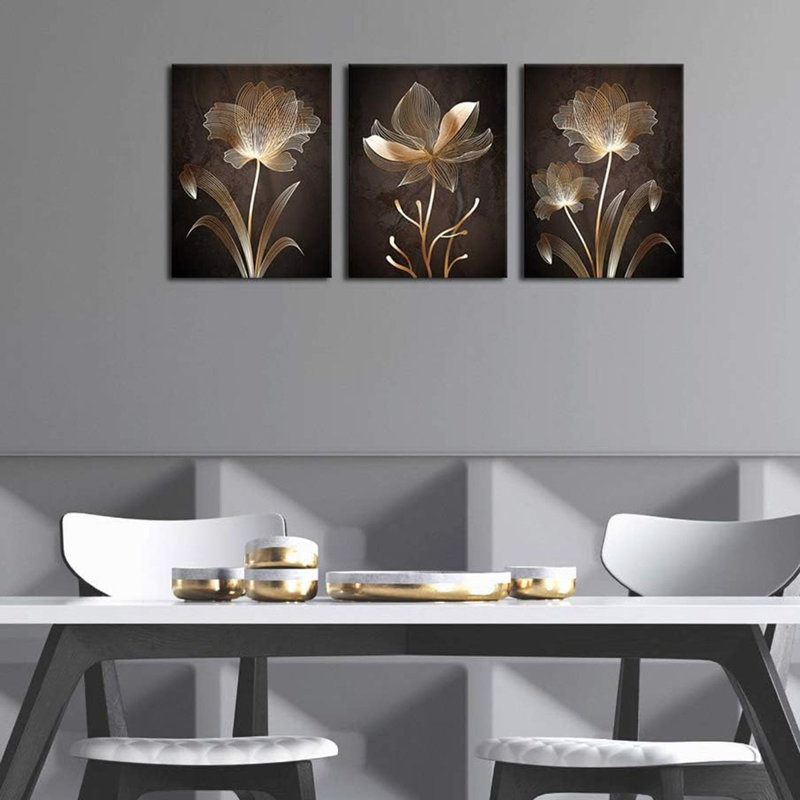 3 Piece Wrapped Canvas Print