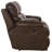Zunaira 79" Leather Match Pillow Top Arm Reclining Loveseat-48124749