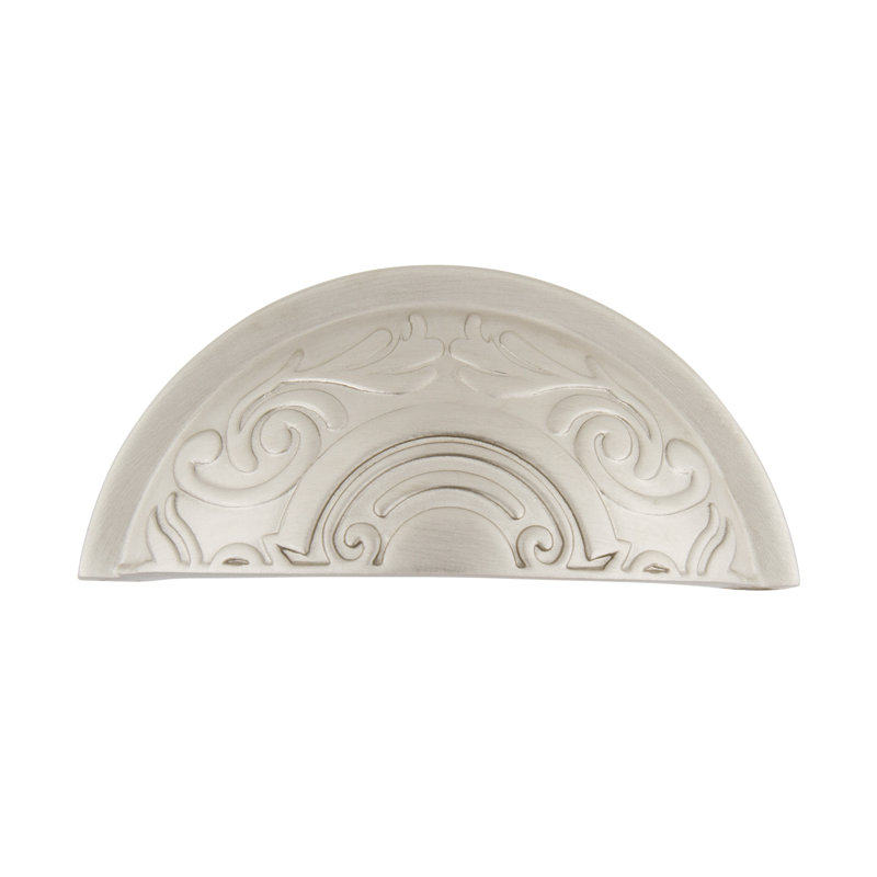 Nostalgic Warehouse Cup Pull Victorian, Satin Nickel