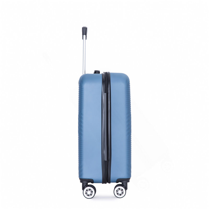 Ensemble de valises 2 pièces en ABS léger, roulettes, (20/14) bleu