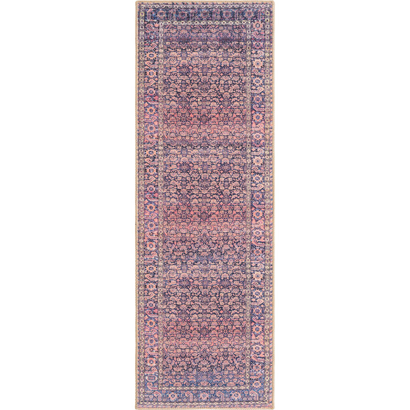 Mcclamma Chenille Oriental Indoor Rug, Runner 2' x 6'