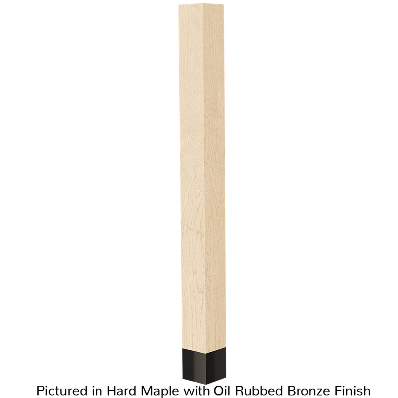 Sivanne Table Leg, 35.25" H x 3" W x 3" D, Bronze