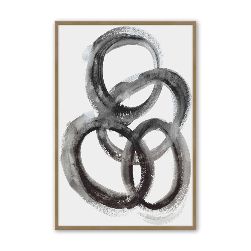 Infinite Connections Print, 15.25" H x 12.25" W, Brushed Gold