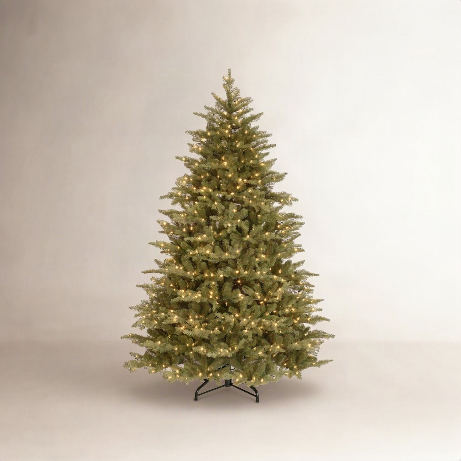 Latrae Pre-Lit Nordic Spruce Christmas Tree, 7.5'