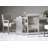 Foundations Acacia Metal Base Dining Table-88369677
