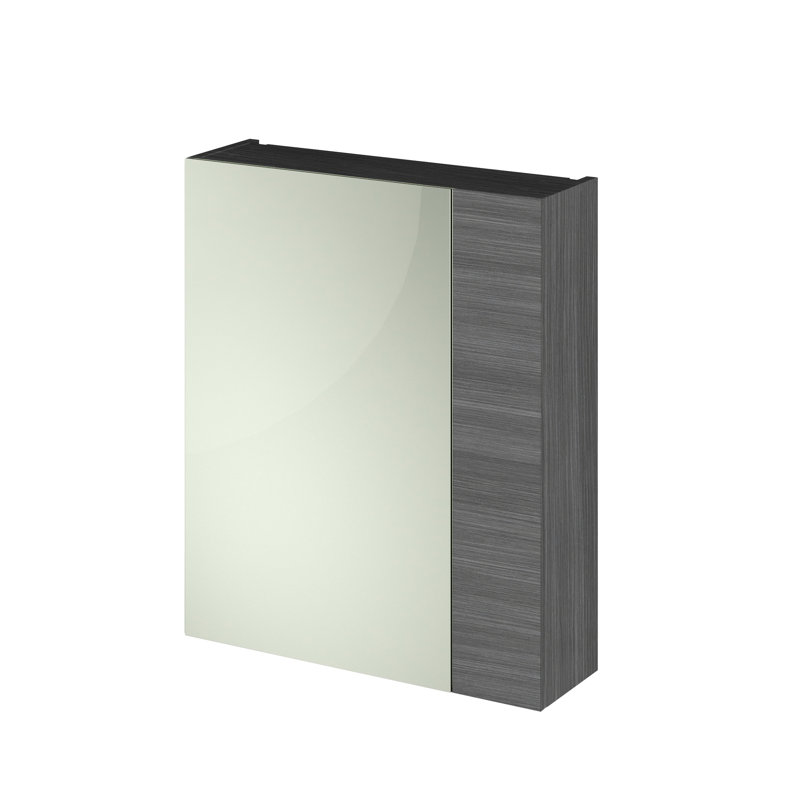Bathroom Storage, Anthracite Woodgrain